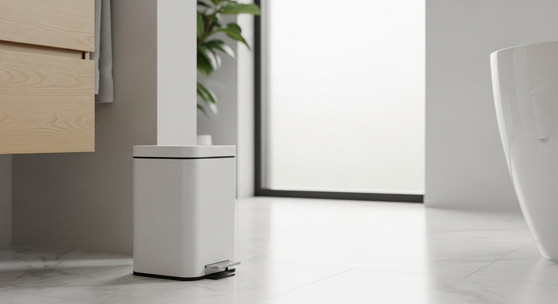 Como escolher a melhor lixeira para banheiro - Larvivaz