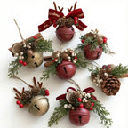 Kit 12 Sinos de Natal em Ferro Fundido Larvivaz Heritage - Larvivaz