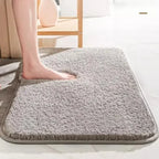 Tapete para Banheiro Felpudo Antiderrapante Hampton Plush Larvivaz